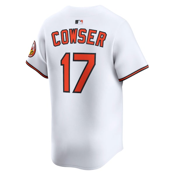 Colton Cowser Baltimore Orioles Nike Home Limited Player Jersey - White
