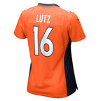 Wil Lutz Denver Broncos Nike Women's  Game Jersey -  Orange