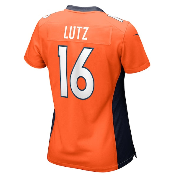 Wil Lutz Denver Broncos Nike Women's  Game Jersey -  Orange