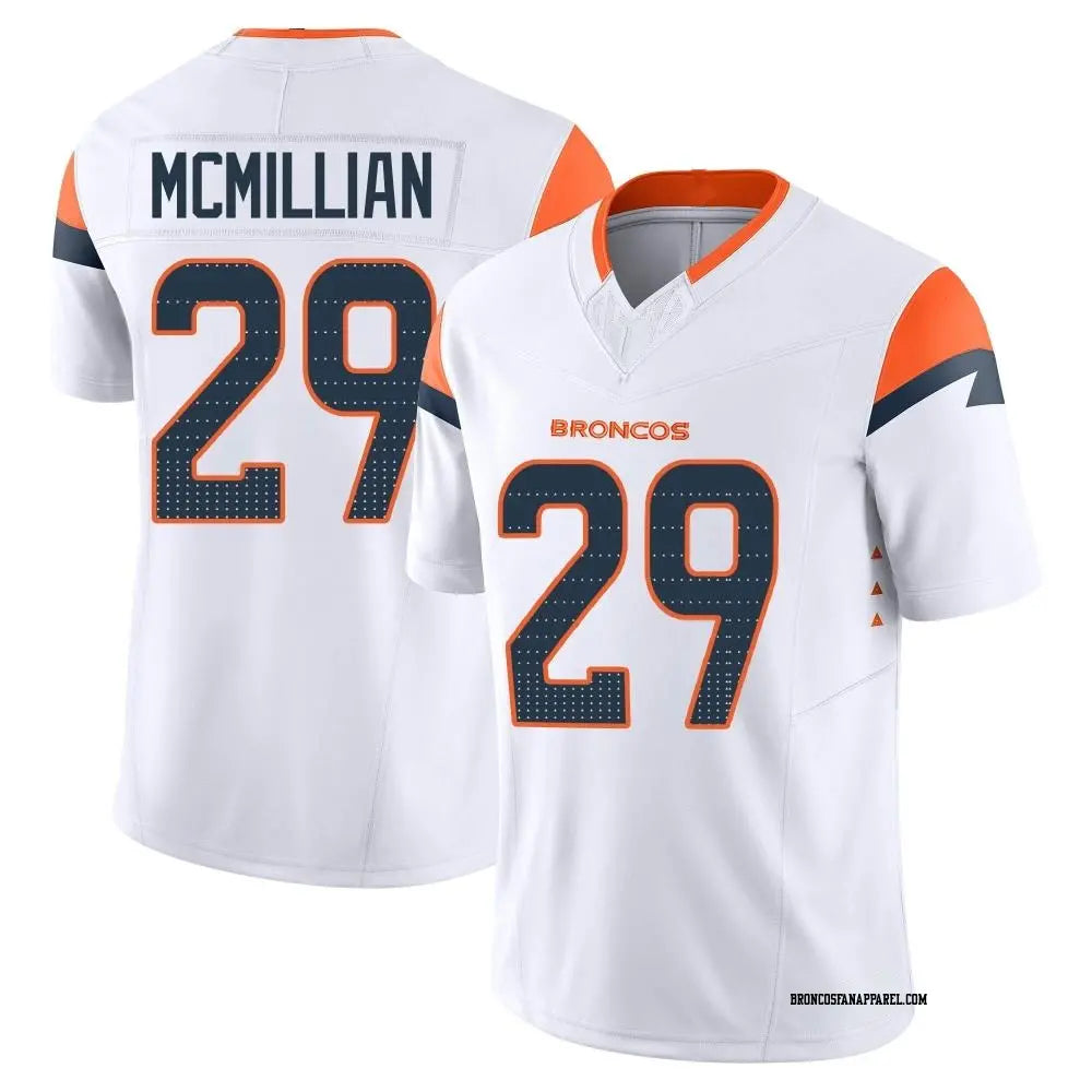 Ja'Quan McMillian Denver Broncos Nike Vapor F.U.S.E Limited Jersey -  White