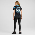 DJ Johnson Carolina Panthers Nike Women's  Game Jersey -  Black