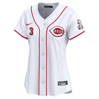 Ke'Bryan Hayes Cincinnati Reds Nike Women's Home Limited Player Jersey - White