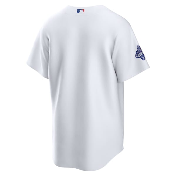 Los Angeles Dodgers Nike Home 2025 World Series Champions Replica Jersey - White