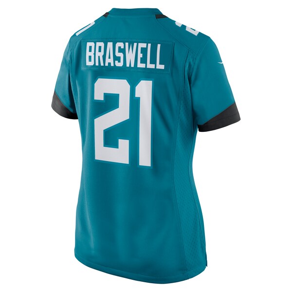 Christian Braswell Jacksonville Jaguars Nike Women's Team Game Jersey -  Teal