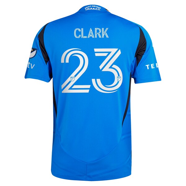 Caden Clark CF Montreal adidas 2025 Montréal Original Authentic Player Jersey - Blue