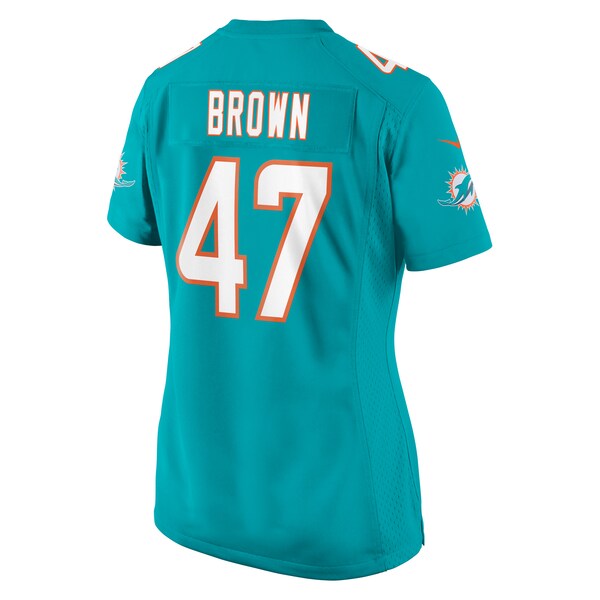 Cam Brown Miami Dolphins Nike Women's  Game Jersey -  Aqua