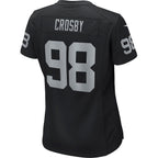Maxx Crosby Las Vegas Raiders Nike Women's Jersey - Black