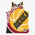 Houston Rockets  Hardwood Classics Blown Out Fashion Jersey - Black