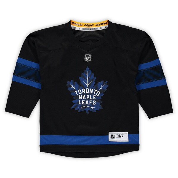 Auston Matthews Toronto Maple Leafs Preschool Alternate Replica Player Jersey - Black/Royal
