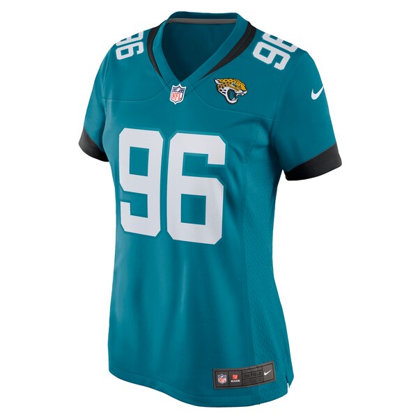 Adam Gotsis Jacksonville Jaguars Nike Women's Game Jersey - Teal/Black