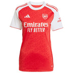 Arsenal adidas Women's 2025/26 Home Replica Jersey - Red/Blue