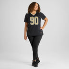 Bryan Bresee New Orleans Saints Nike Women's  Game Jersey -  Black