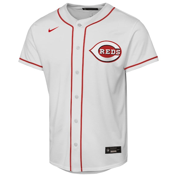 Cincinnati Reds Nike Youth Home Replica Jersey - White