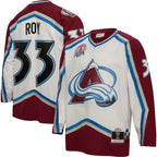 Patrick Roy Colorado Avalanche  2000/01 Blue Line Player Jersey - White