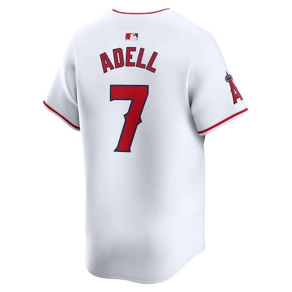 Jo Adell Los Angeles Angels Nike Home Limited Player Jersey - White