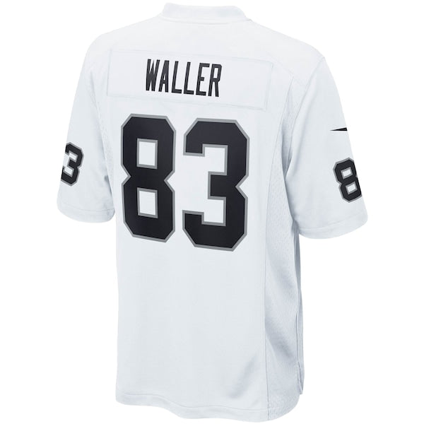 Darren Waller Las Vegas Raiders Nike Game Jersey - White/Black
