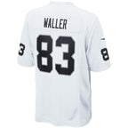 Darren Waller Las Vegas Raiders Nike Game Jersey - White/Black