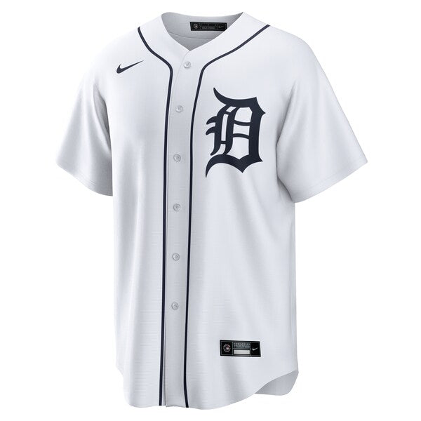 Andy Ibanez Detroit Tigers Nike Home Replica Jersey - White