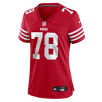 Ben Bartch San Francisco 49ers Nike Women's  Game Jersey -  Scarlet