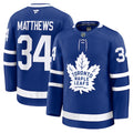 Auston Matthews Toronto Maple Leafs  Home Premium Jersey - Blue/White