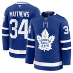 Auston Matthews Toronto Maple Leafs  Home Premium Jersey - Blue/White