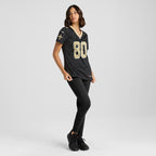 Jermaine Jackson New Orleans Saints Nike Women's  Game Jersey -  Black