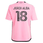 Jordi Alba Ramos Inter Miami CF adidas Youth 2024 2getherness Replica Player Jersey - Pink