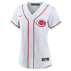 TJ Friedl Cincinnati Reds Nike Women's Home Replica Jersey - White