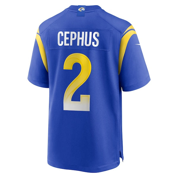 Quintez Cephus Los Angeles Rams Nike Team Game Jersey -  Royal