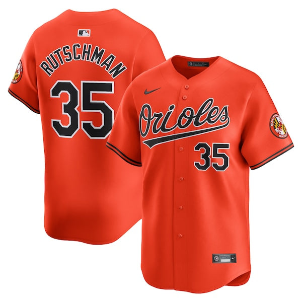 Adley Rutschman Baltimore Orioles Nike Alternate Limited Player Jersey – Orange