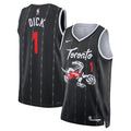 Gradey Dick Toronto Raptors Nike Unisex 2025/26 Swingman Jersey - Black - City Edition