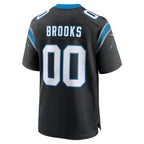 Jonathon Brooks Carolina Panthers Nike 2024 NFL Draft Game Jersey - Black