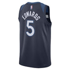 Anthony Edwards Minnesota Timberwolves Nike Unisex Swingman Jersey - Icon Edition - Navy