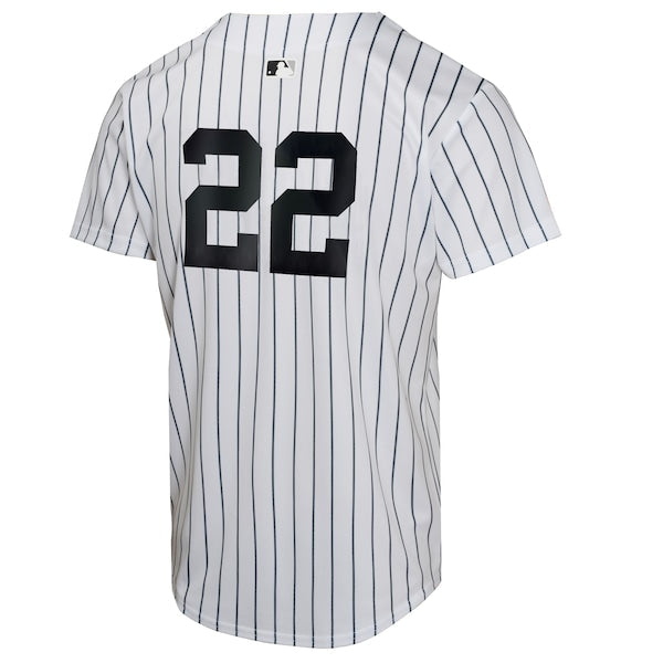 Juan Soto New York Yankees Nike Youth 2024 World Series Home Game Player Jersey - White