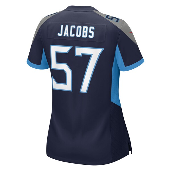 Curtis Jacobs Tennessee Titans Nike Women's Team Game Jersey -  Navy