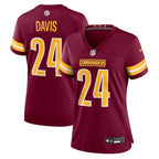 Michael Davis Washington Commanders Nike Women's  Game Jersey -  Burgundy