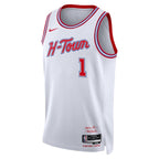 Amen Thompson Houston Rockets Nike Unisex 2025/26 Swingman Jersey - White - City Edition