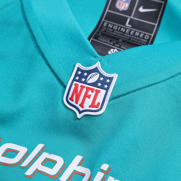 David Long Jr. Miami Dolphins Nike  Game Jersey -  Aqua