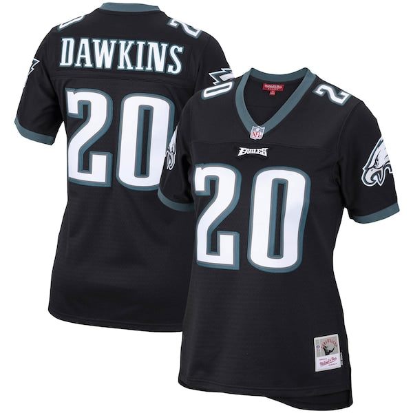 Brian Dawkins Philadelphia Eagles Women's Legacy Replica Team Jersey - Black
