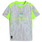 Manchester City Puma Youth 2025/26 Third Replica Jersey - Green/Neon Green