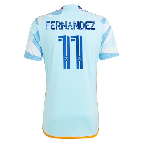 Omir Fernandez Colorado Rapids adidas 2024 New Day Kit Replica Player Jersey - Light Blue