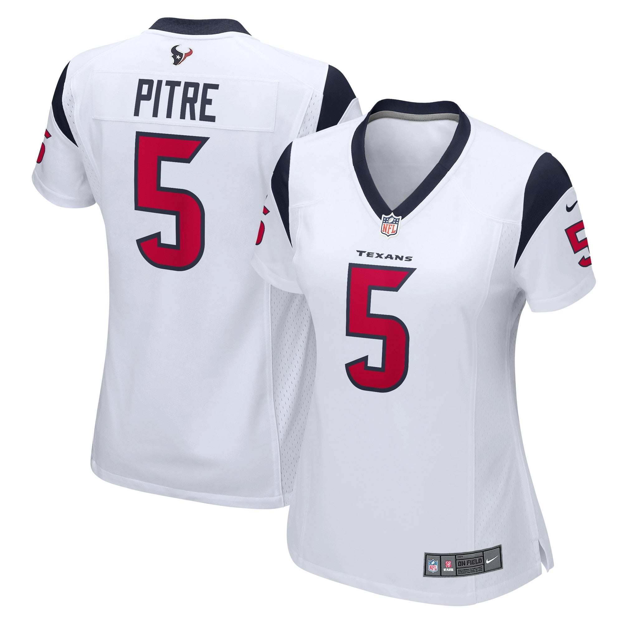 Jalen Pitre Houston Texans Nike Women's Game Player Jersey - Navy/White