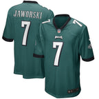 Ron Jaworski Philadelphia Eagles Nike Game Retired Player Jersey - Midnight Green