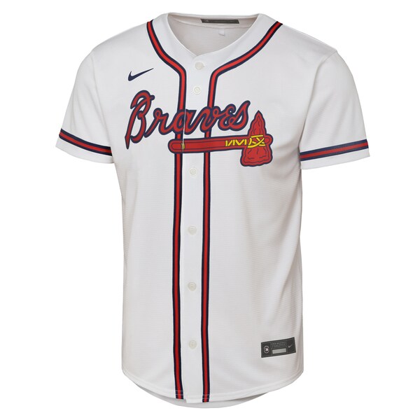Ozzie Albies Atlanta Braves Nike Youth Home Replica Player Jersey - White