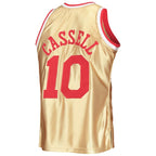 Sam Cassell Houston Rockets 75th Anniversary 1993/94 Hardwood Classics Swingman Jersey - Gold