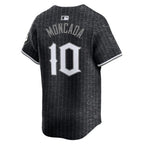 Yoán Moncada Chicago White Sox Nike City Connect Retired Player Jersey - Black