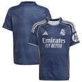 Los Merengues adidas Youth 2025/26 Away Replica Jersey - Blue/White