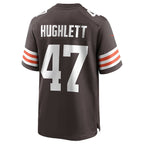 Charley Hughlett Cleveland Browns Nike Game Jersey - Brown