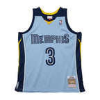 Allen Iverson Memphis Grizzlies 2009/10 Hardwood Classics Swingman Jersey - Light Blue