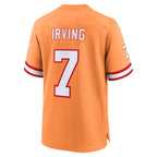 Bucky Irving  Tampa Bay Buccaneers Nike 50th Season Game Jersey - Creamsicle/White/Red